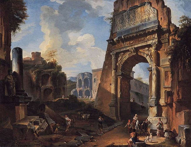  Giovanni Paolo Panini: Titova brána