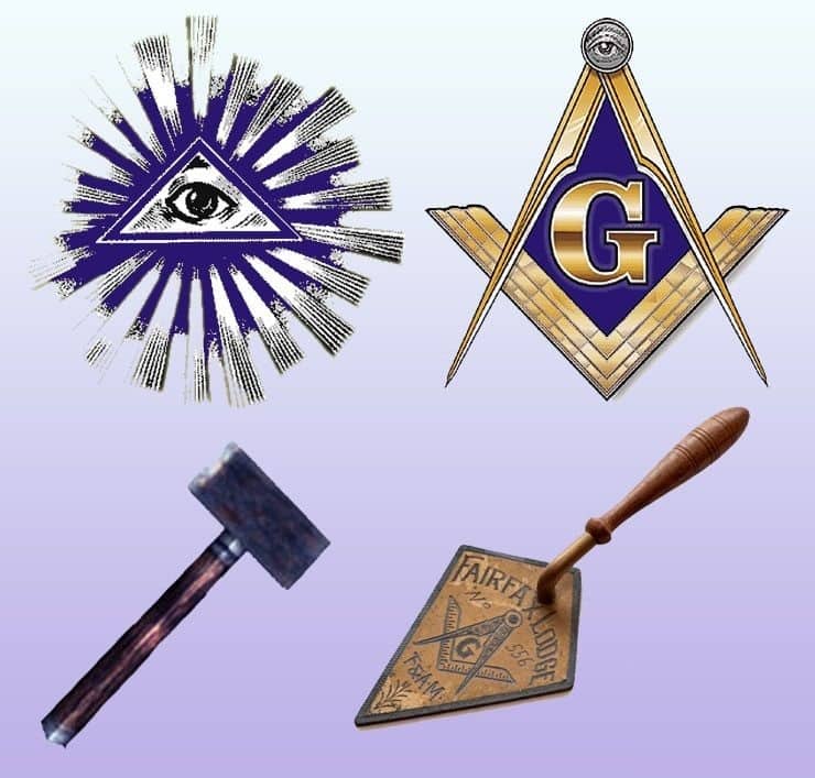 Официальная символика масонов.
