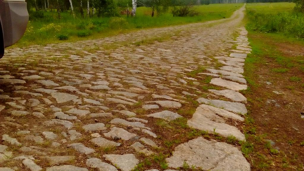 Екатерининские и римские каменные дороги Sibved, Сибвед