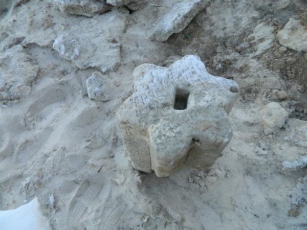 Крепость Саркел под слоями глины sibved